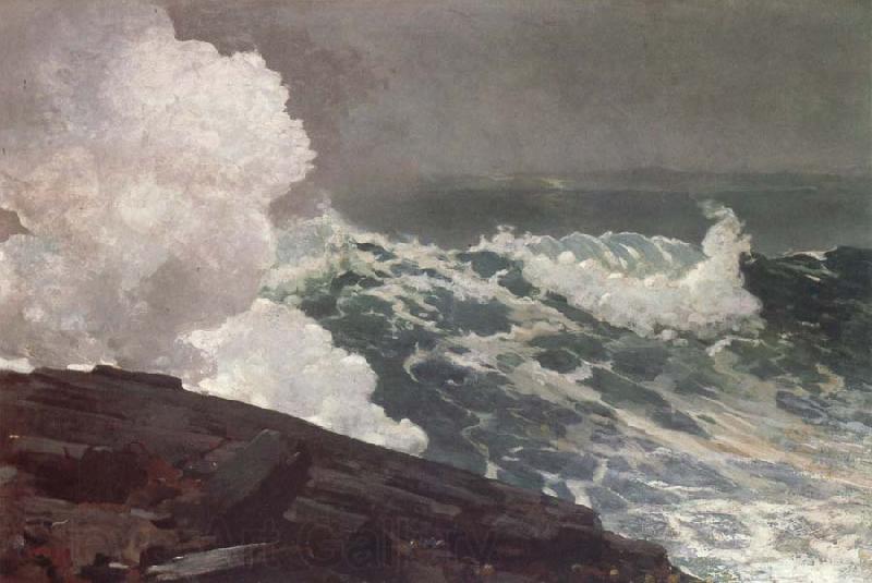 Winslow Homer Northeaster Spain oil painting art